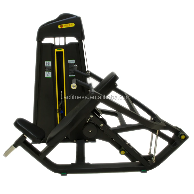 AC Prone Leg Curl Gym Equipment Seated Fitness Machine For Body Building Exercise Function