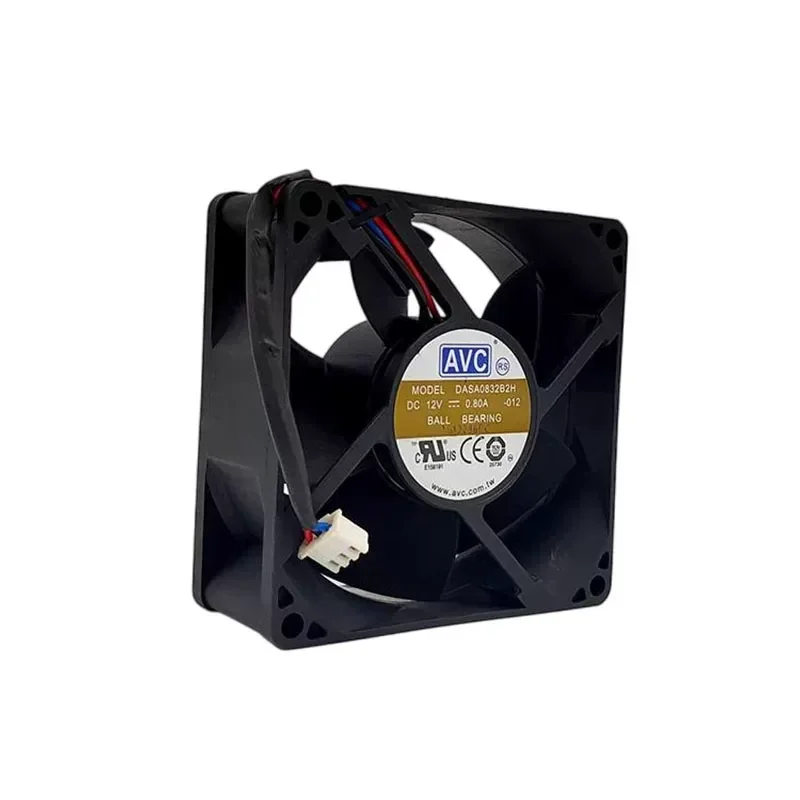 AVC 8032 8cm 12V 0.80A DASA0832B2H Chassis Power Server Dual Ball Fan for Servers
