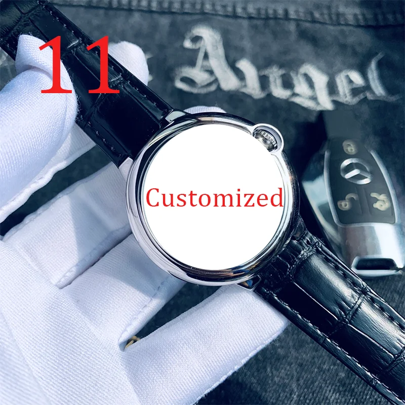 يمكن تخصيص ساعات رجال الأعمال الكلاسيكية لعام 2025 ميكانيكية أوتوماتيكية بالكامل للرجال والنساء بحزام من الفولاذ المقاوم للصدأ