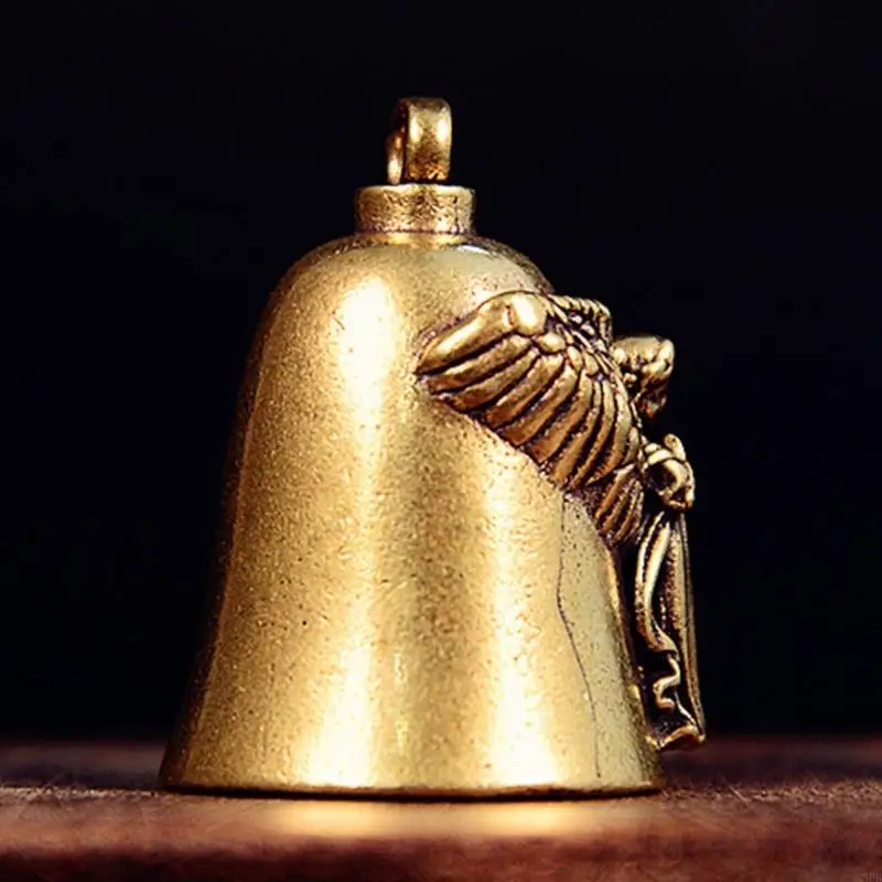 أجراس نحاسية مصقولة صديقة للأطفال، زخرفة تربط بين الوالدين والطفل