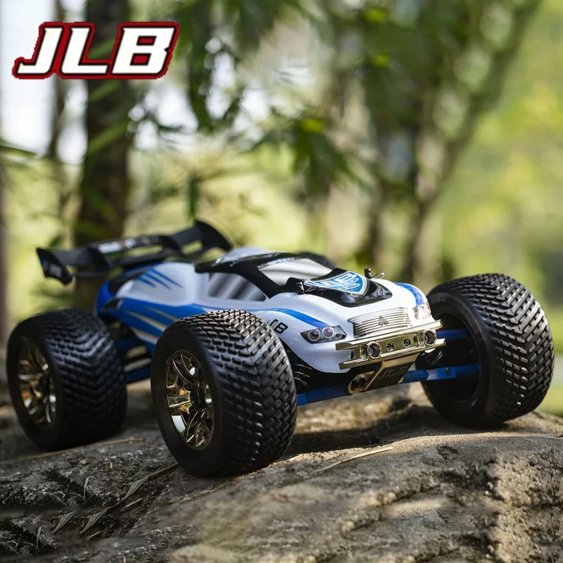 JLB Racing 1:10 2.4CHz 4WD Racing Truck J3 Speed Brushless Electric Head-up Somersault Remote Control Buggy Off-road Vehicle
