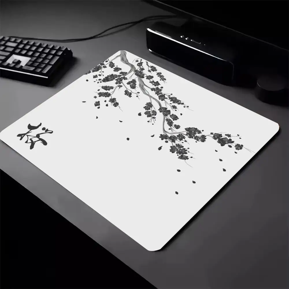 Japan Cherry Blossom 22X18 40X45 Game Small Mousepad Computer Sakura Desk Mat Table Keyboard Pad Laptop Cushion Non-slip Deskpad