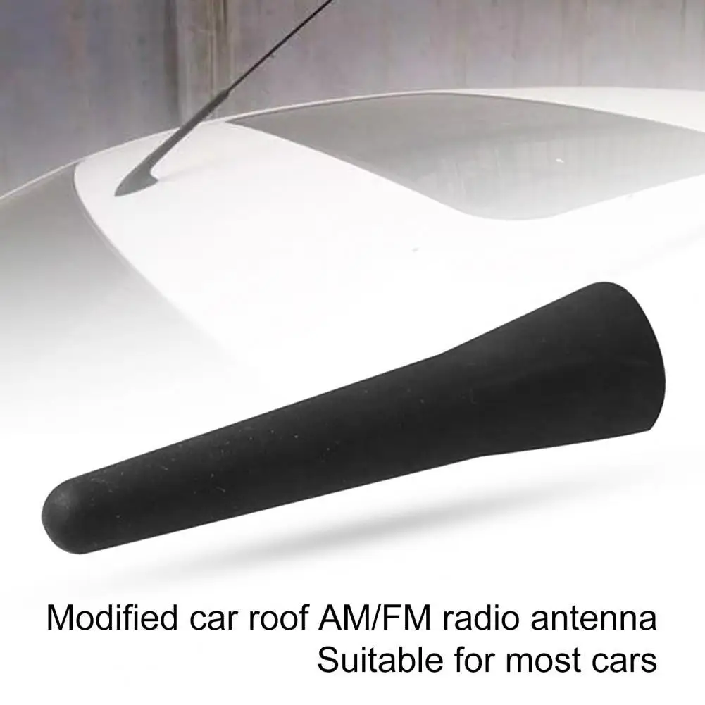 

Universal Car Antenna AM/FM Input 2.5Inch Small Short Radio Signals Car Aerial for Vehicles