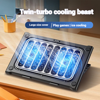 14 15.6 17-inch Gaming Laptop Cooling USB Stand Foldable Portable Laptop Cooler Laptop 7-speed Adjustable Desktop Cooling