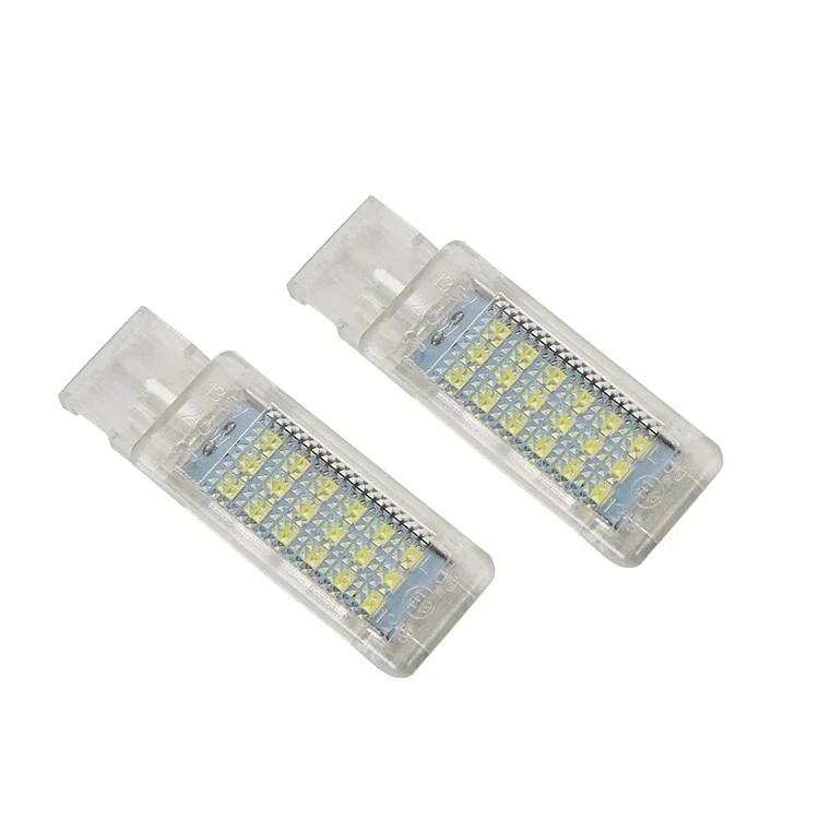 2 Pcs Car LED Footwell Light No Error Code Luggage Trunk Light for Golf 5 MK5 6 MK6 Jetta Passat B6 B7 B8 CC EOS Tiguan