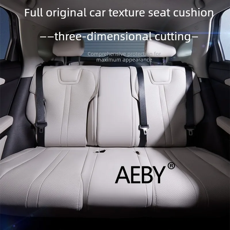 AEBY For BYD Atto 2 Smart Driving Editio 2024-2025 Semi-Cover Seat Cushion Set,Car Seat Cushion Set,Summer Cool & Winter Warm