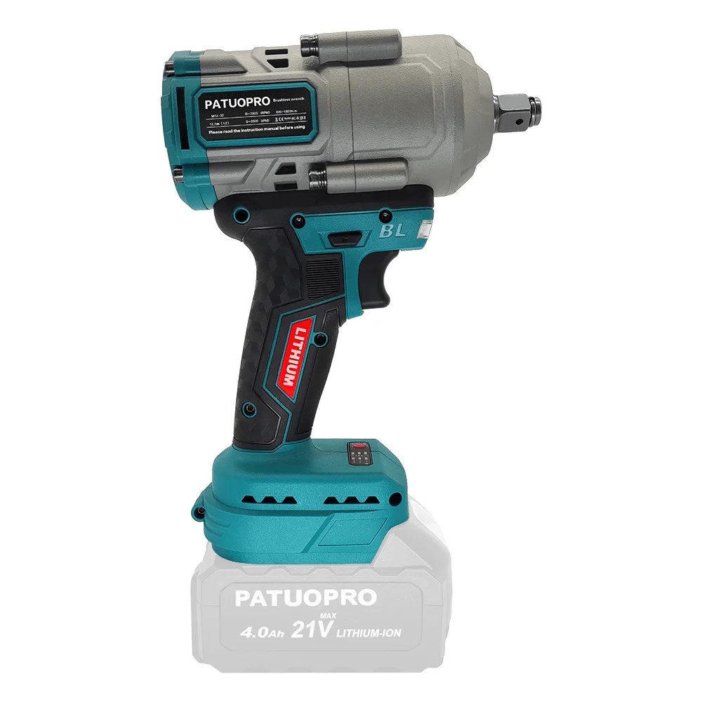 PATUOPRO 1800N.m Electric Impact Wrench 1/2\