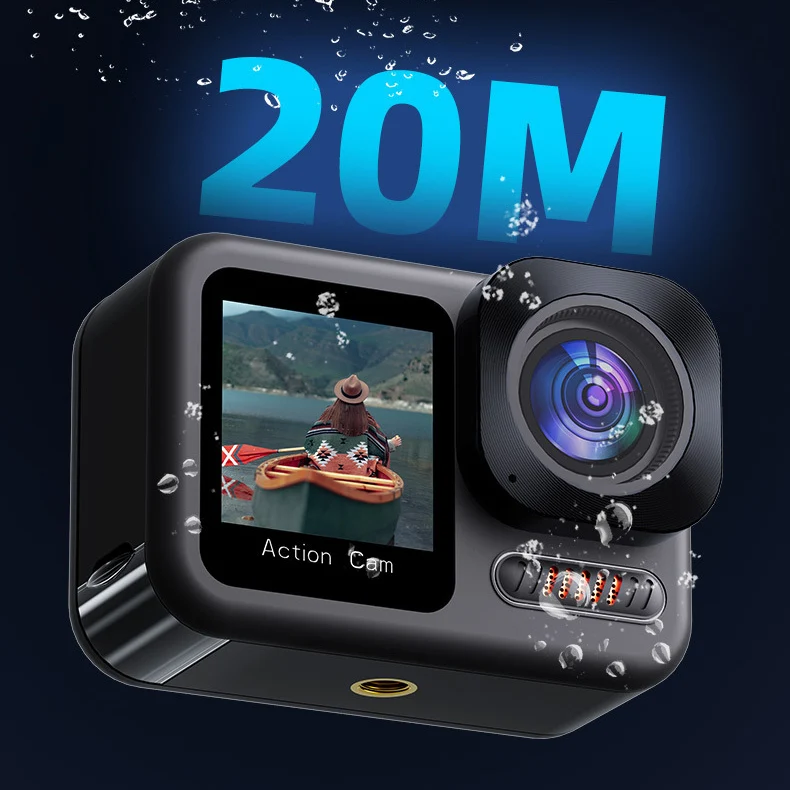 New OEM ODM Waterproof Video Photo Cameras Sport Action Camcorder 4K 60FPS Full HD Vlogging Camera