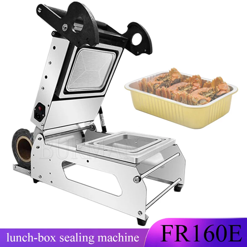 Manual Sealing Machine Commercial Fast Food Packaging Machine Box Sealer