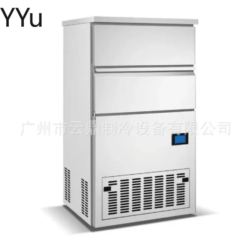for Commercial 150kg Round Pellet Ice Machine Cylindrical Ice Maker Bullet Ice Cube Maker for Bar Restaurant Hotel Kitchen