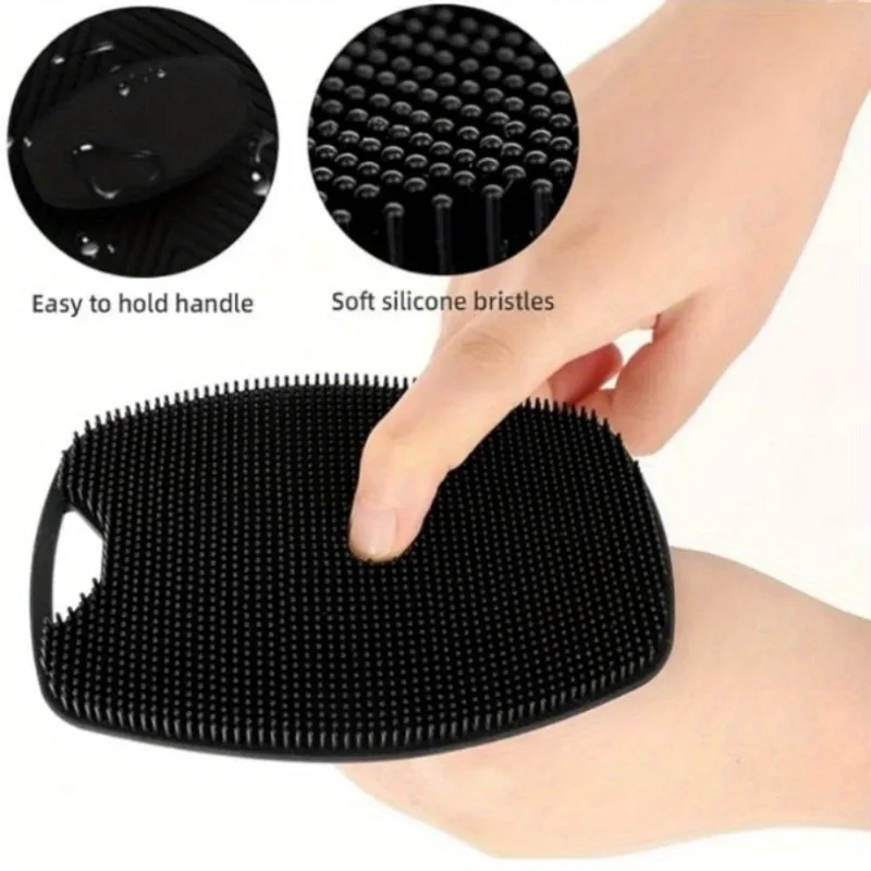 Pamper Yourself Silicone Massage Brush For Exfoliation Convenient And Practical Easy To Clean Silicone Massage Bath Pamper Yours