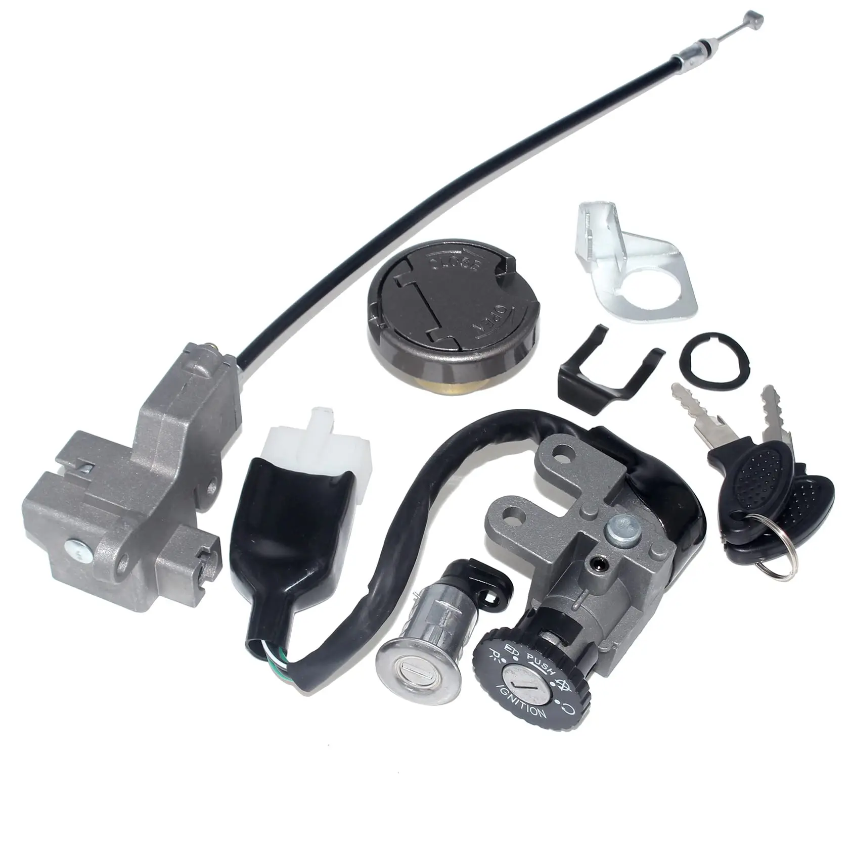 

GY6 50cc Ignition Switch Key Lock Set for Scooter Moped Motorcycle TaoTao 50CC Scooter Parts