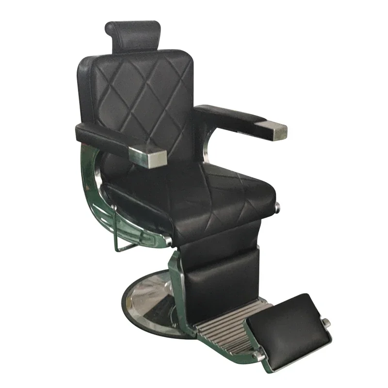 

# Hot Sales Black Heavy Duty Can Hold 400kgs Folding Barber Chair Swivel Chair Salon