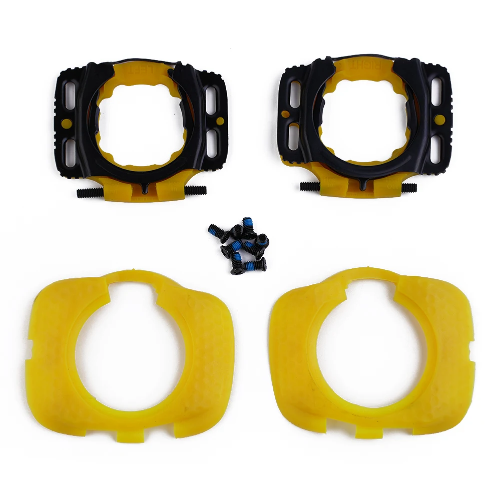 

Bicycle Bike Bicycle Pedal Clip Bike Pedal Cleat Cycling ABS+Metal Accessories Bolts Replacements Nice Portable