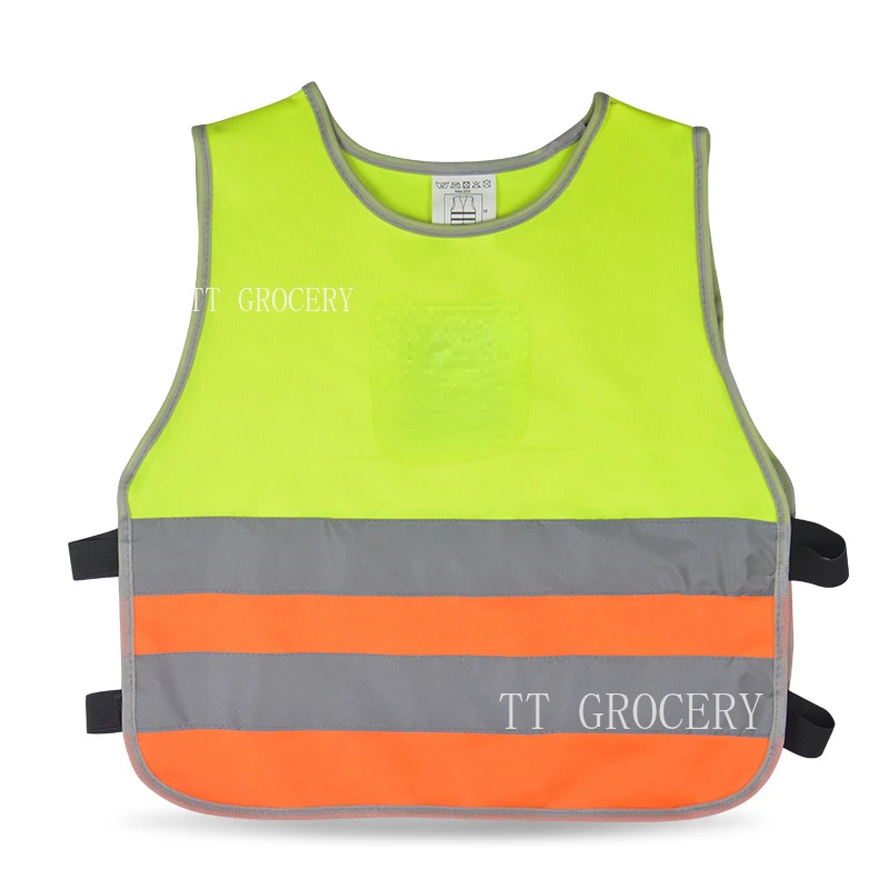 

Kids Safety Vest High Visability Jacket School Children Highlight Reflective Straps Night Work Security Cycling Safety Vest