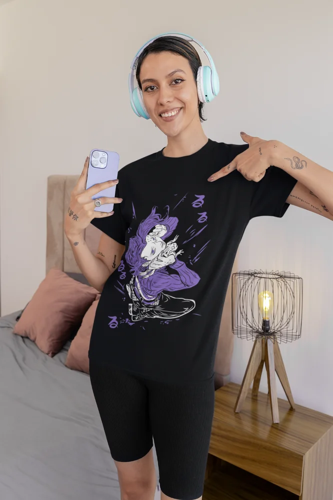 Jojo's Bizarre Adventure T-shirt Anime Manga Graphic Design Shirt Tee All Size