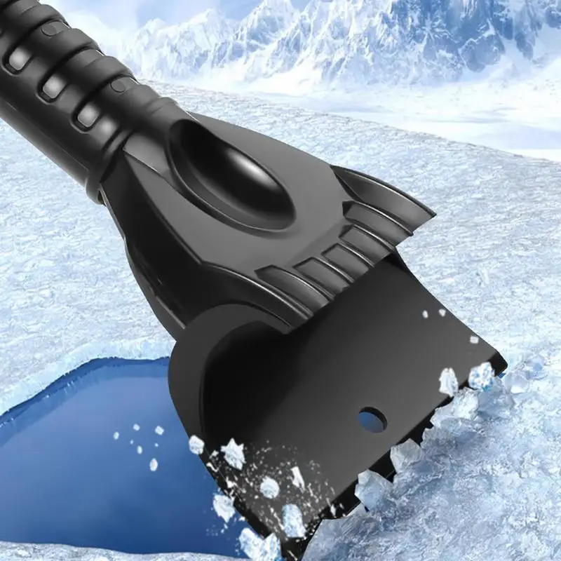 Foam Handle Snow Remover Tool Detachable Car Winter Ice Scraper Portable Snow Brush For Cars Auto Winter Supplies