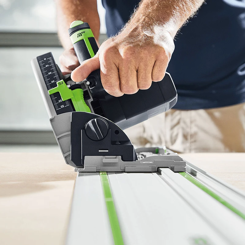 FESTOOL Plunge Cut Track Saw TS 55 FEQ-F-Plus Woodworking Rail Portable Vacuum Cutting Saw Power Tools 1200W 220V TS55FEBQ