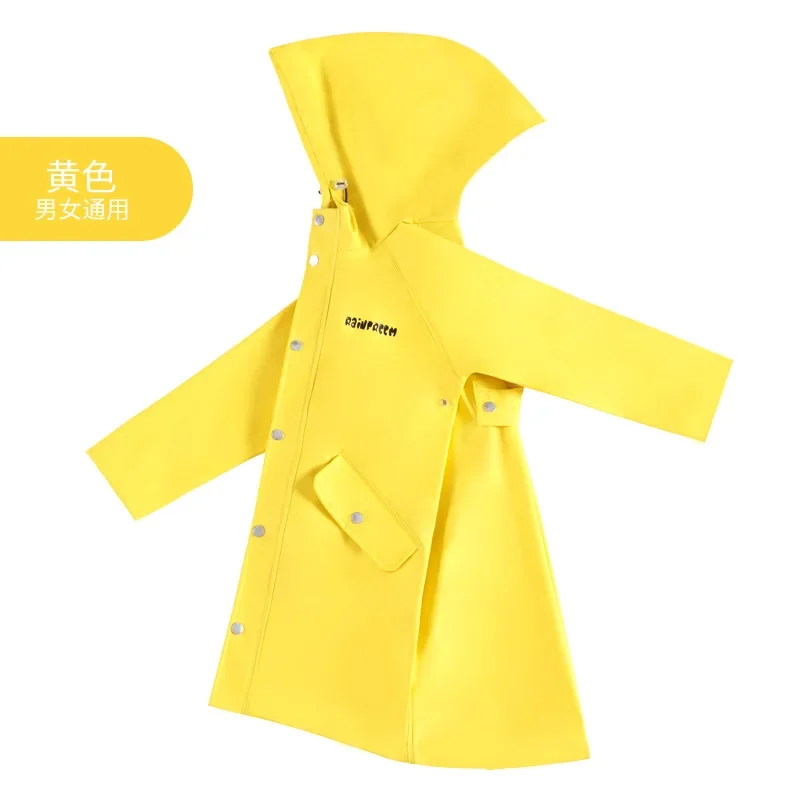 Children\'s Raincoat Backpack Bit Rain Cover Waterproof Impermeable Rain Coat with Hooded Hiking Cycling Kids Rain Poncho Gear