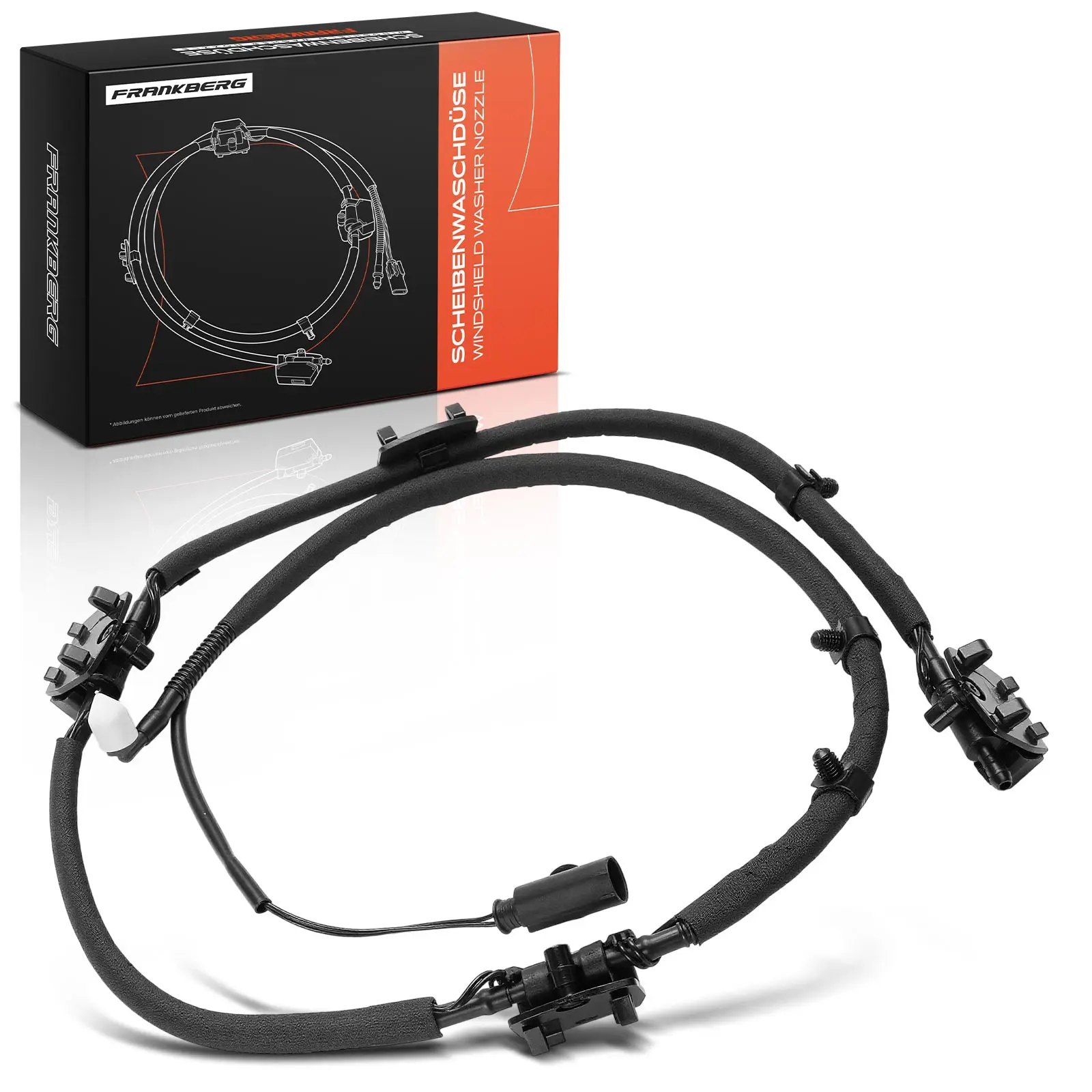 Frankberg 1x Wash Water nozzle Spray Nozzle links of rechts voor BMW X3 F25 X4 F26 4849703 7213281 61664849703 61667213281