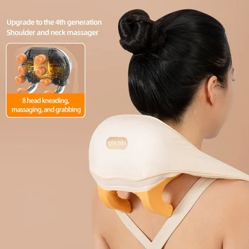 

Smart Body Massager with Advanced Heating Feature for Neck Shoulder and Back Relief