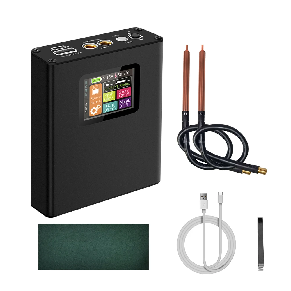 

Multi-protections Spots Welding Machine Lithium Battery Welding Device Built-in Welding Ammeter with Charging Pal Function