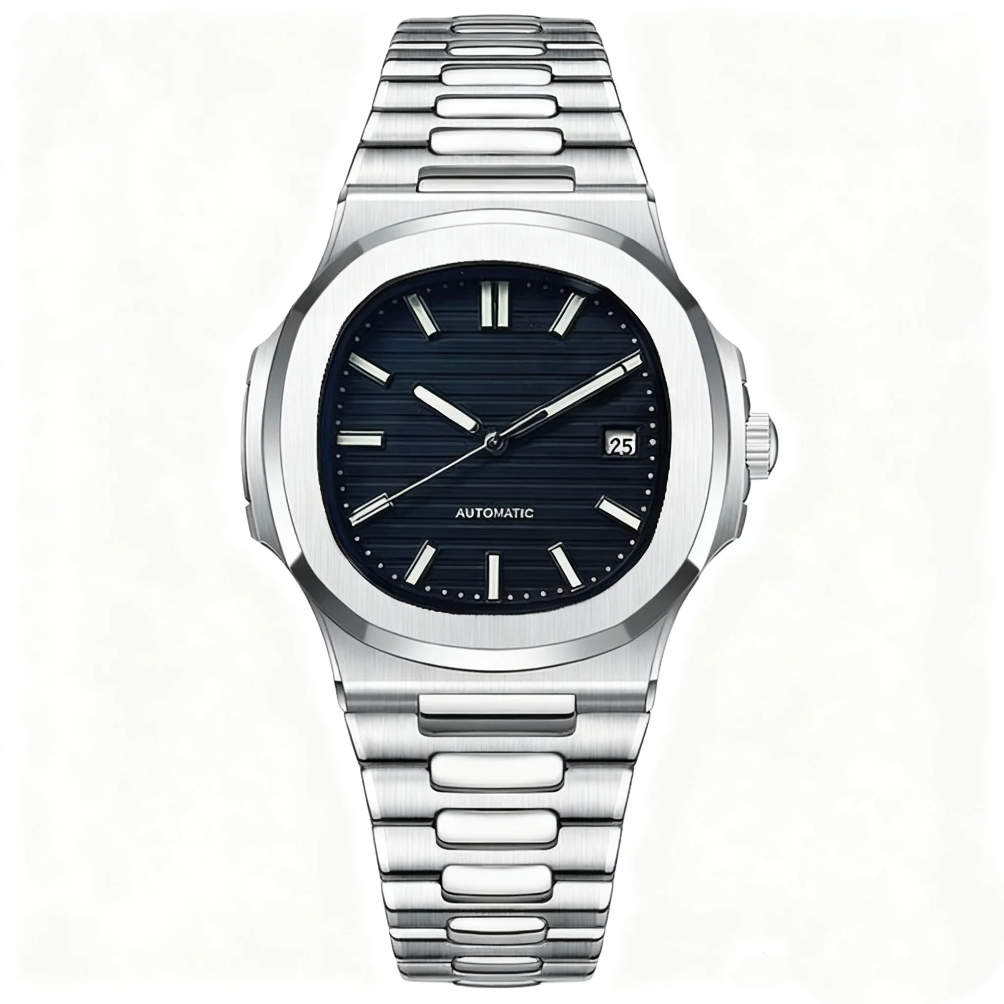 2025 جديد ساعة رجالي ساعات فاخرة النورس ST الميكانيكية رجالي ساعات أوتوماتيكية الياقوت الفولاذ المقاوم للصدأ مقاوم للماء #6