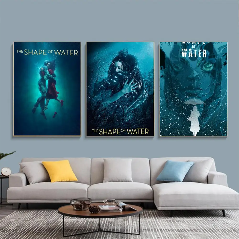 classic movie T-The Shape of Water 2017-R Painting Calligraphy Nature Inspired Artwork for Living Room  Home Decoration
