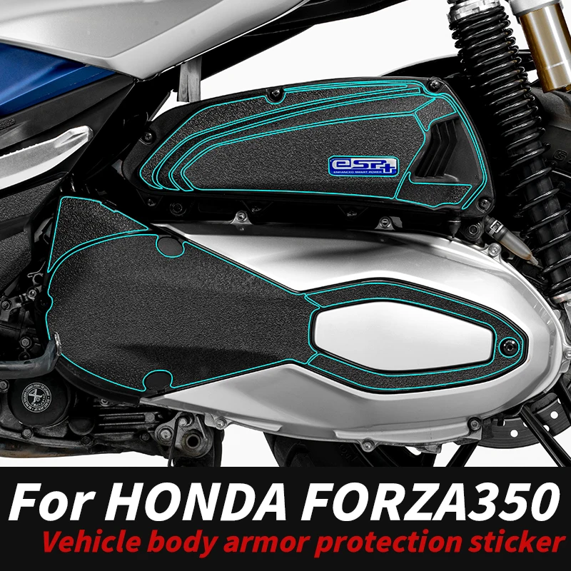 Suitable for Honda Forza NSS350 TPU Protective Film UV-Resistant Reflective Weatherproof Anti-Scratch Easy-Install ZJT
