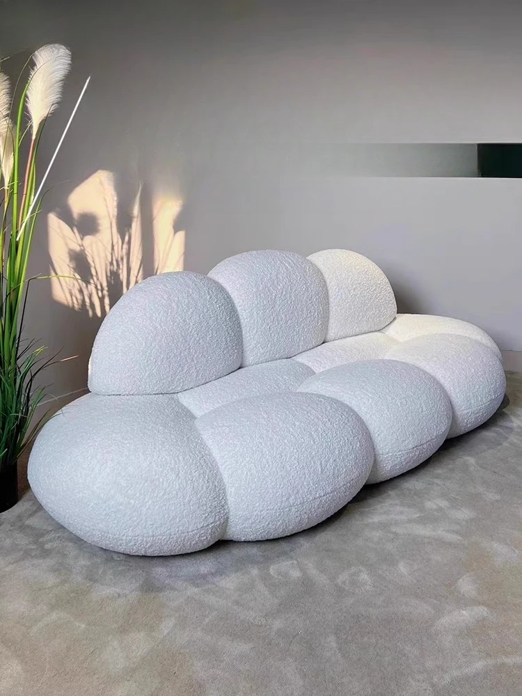 Cloud sofa, personality special shape, reception sofa
