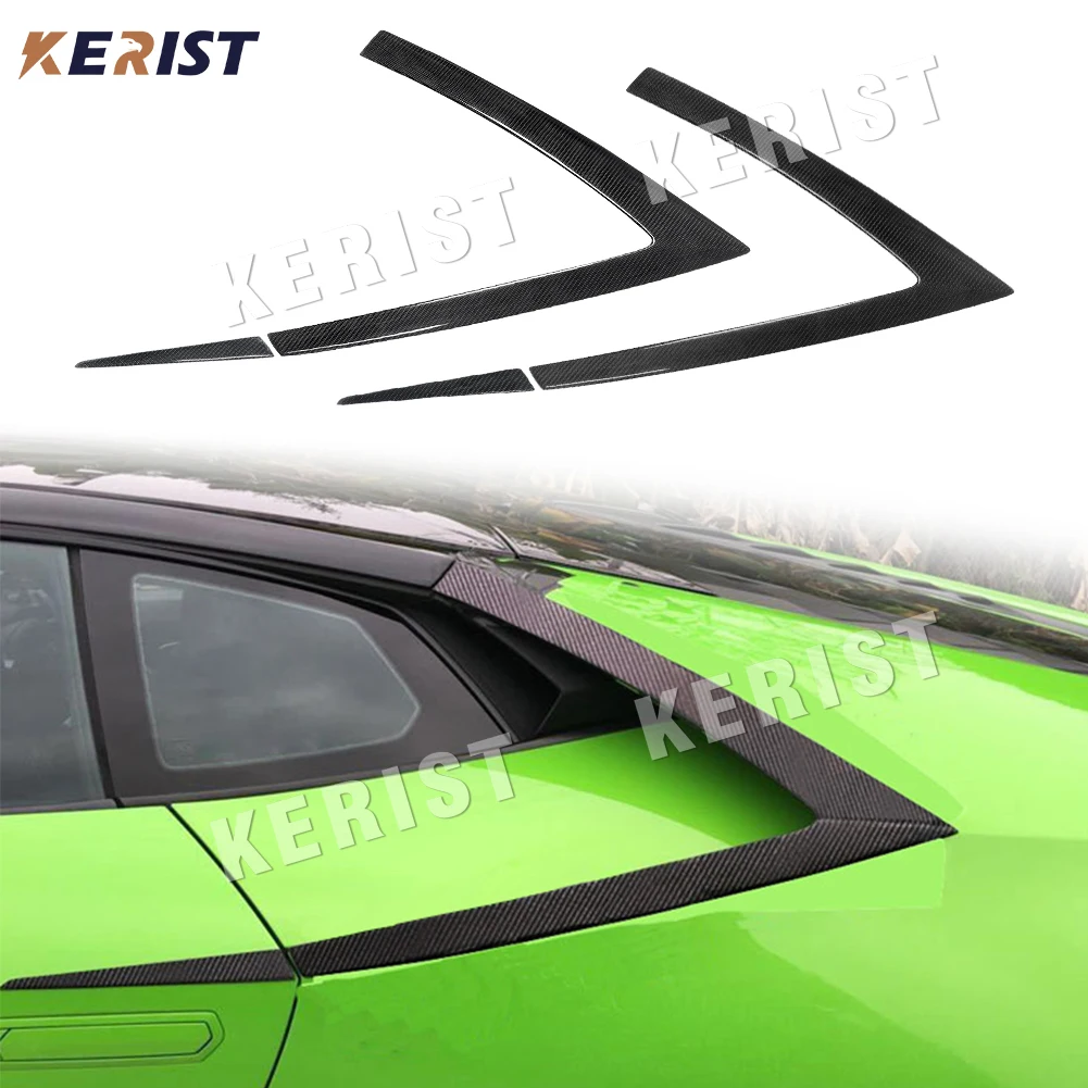 for Lamborghini Huracan LP5800 Lp610 EVO STO 2016-up Carbon Fiber Side fender intake scoop trim cover