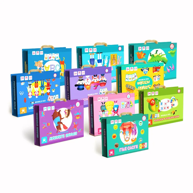 Magnetic Puzzle Customized Puzzle Enlightenment Toy Puzzle Music Spellable Drawing Magnetic Set Magnetic