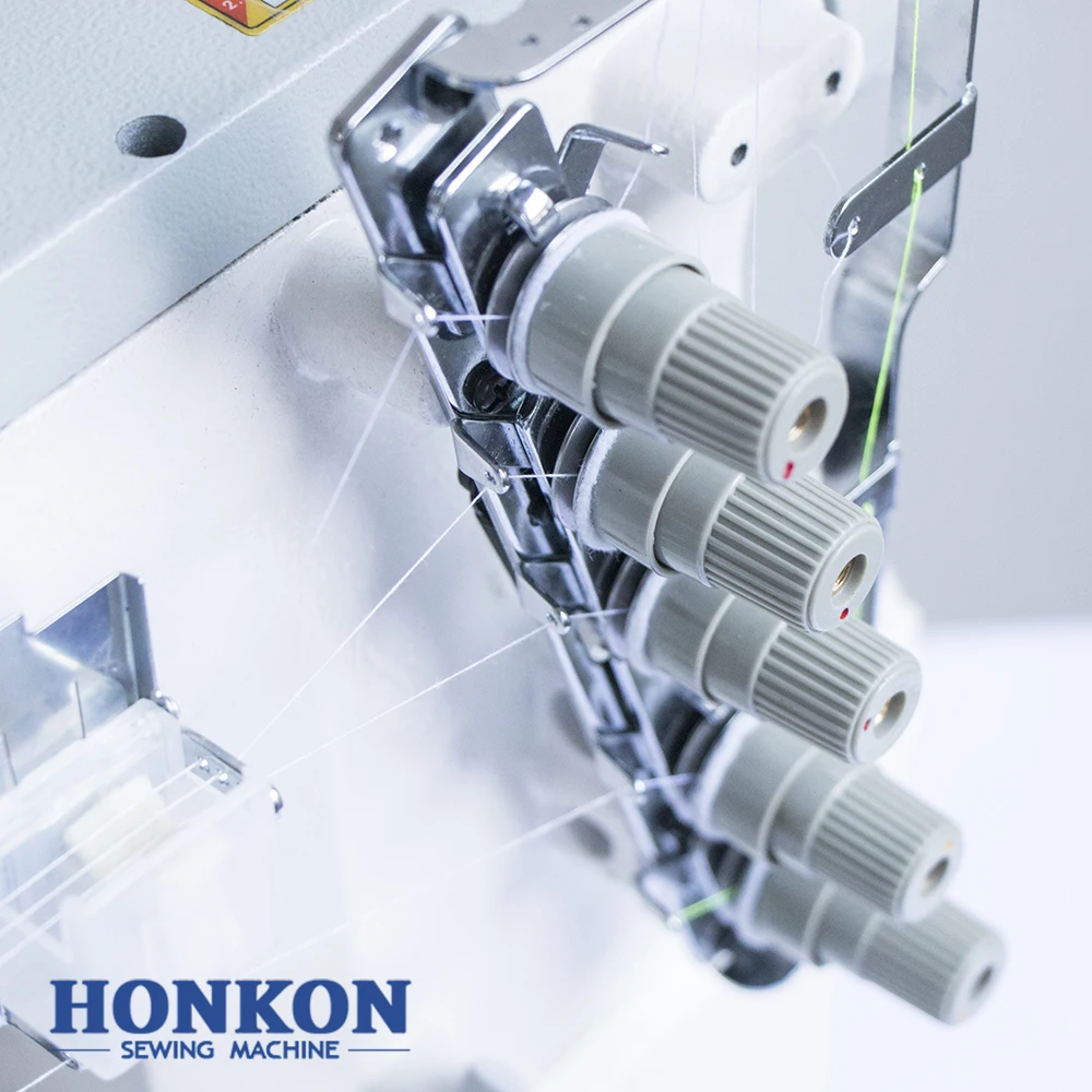 Automatic Thread Cutting Industrial Sewing Machine Is Used for Knitting Fabrics, T-shirt Cuffs, Etc HK-500-01CBDAT
