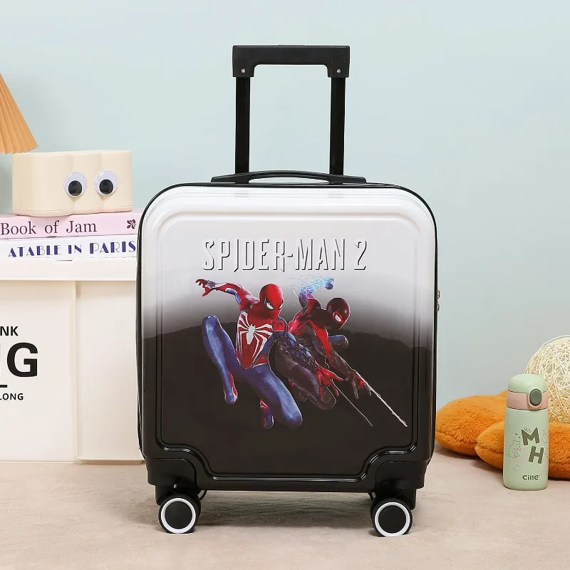 Marvel Spider-Man anime cartoon student luggage creative cool universal wheel travel password box anti-pressure boarding case