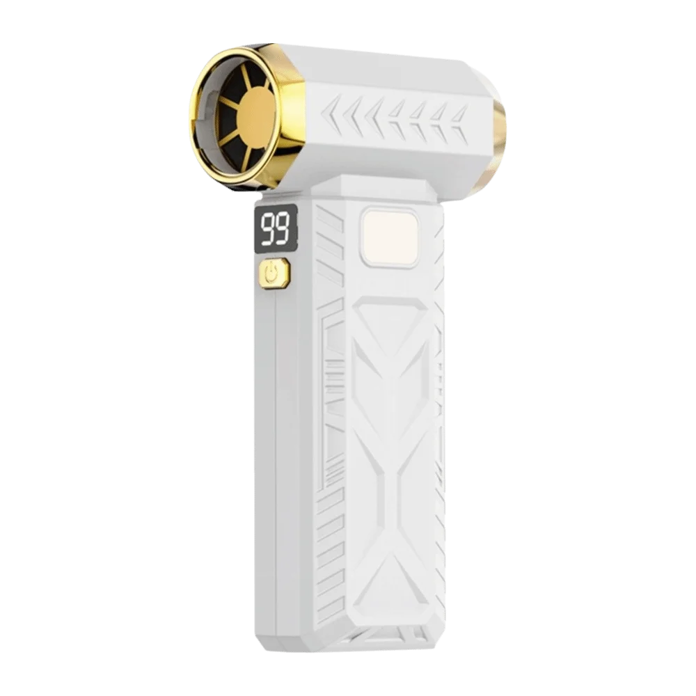 

100000RPM Mini Turbo Jet Fan 6-Gear Adjustable Blowing/Suction Powerful Air Blower Digital Display Portable Vacuum Dust Cleaner