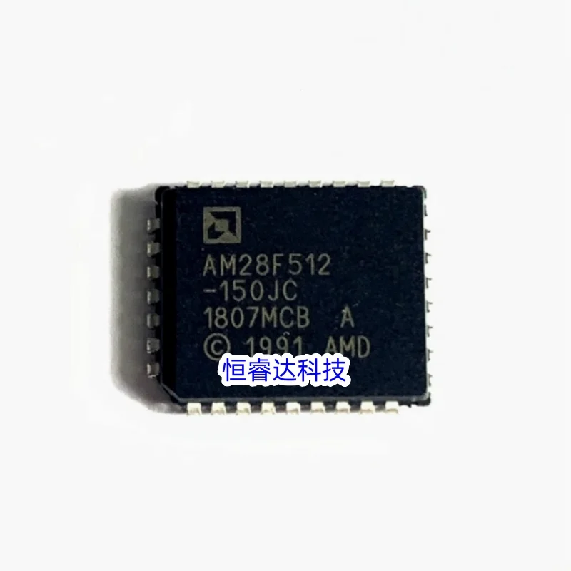 

(10Pcs/Lot) 100% New original AM28F512-150JC AM28F512 28F512 PLCC32 Chipset