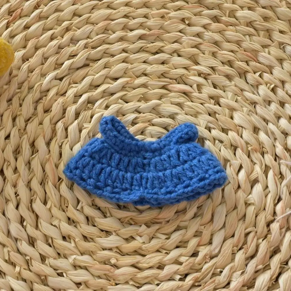 

New Cute Cotton Doll Accessories Cute Knitted Dress Plush Dolls Clothes 10cm Cotton Doll/EXO Idol Dolls