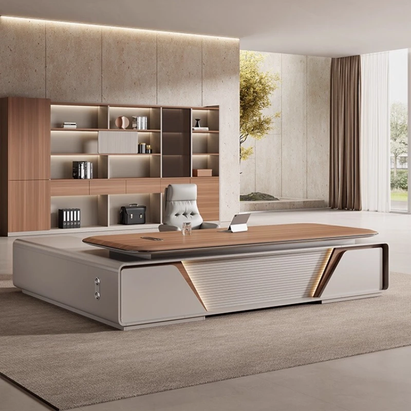 Organizer Computer Writing Filing Cabinet Office Desk Desktop Gaming Sedentary Table L Shaped Desk Manager Bedroom Furniture