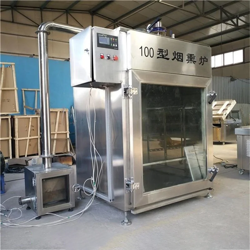 

Industrial automatic beef jerky fish smoking room Equipment Furnace smoking Meat smoking
