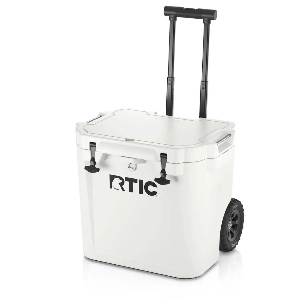 

45 QT Wheeled UltraTough Cooler Hard Insulated Portable Ice Chest Box for Beach, Drink, Beverage, Camping, Picnic, Fishing, Boa