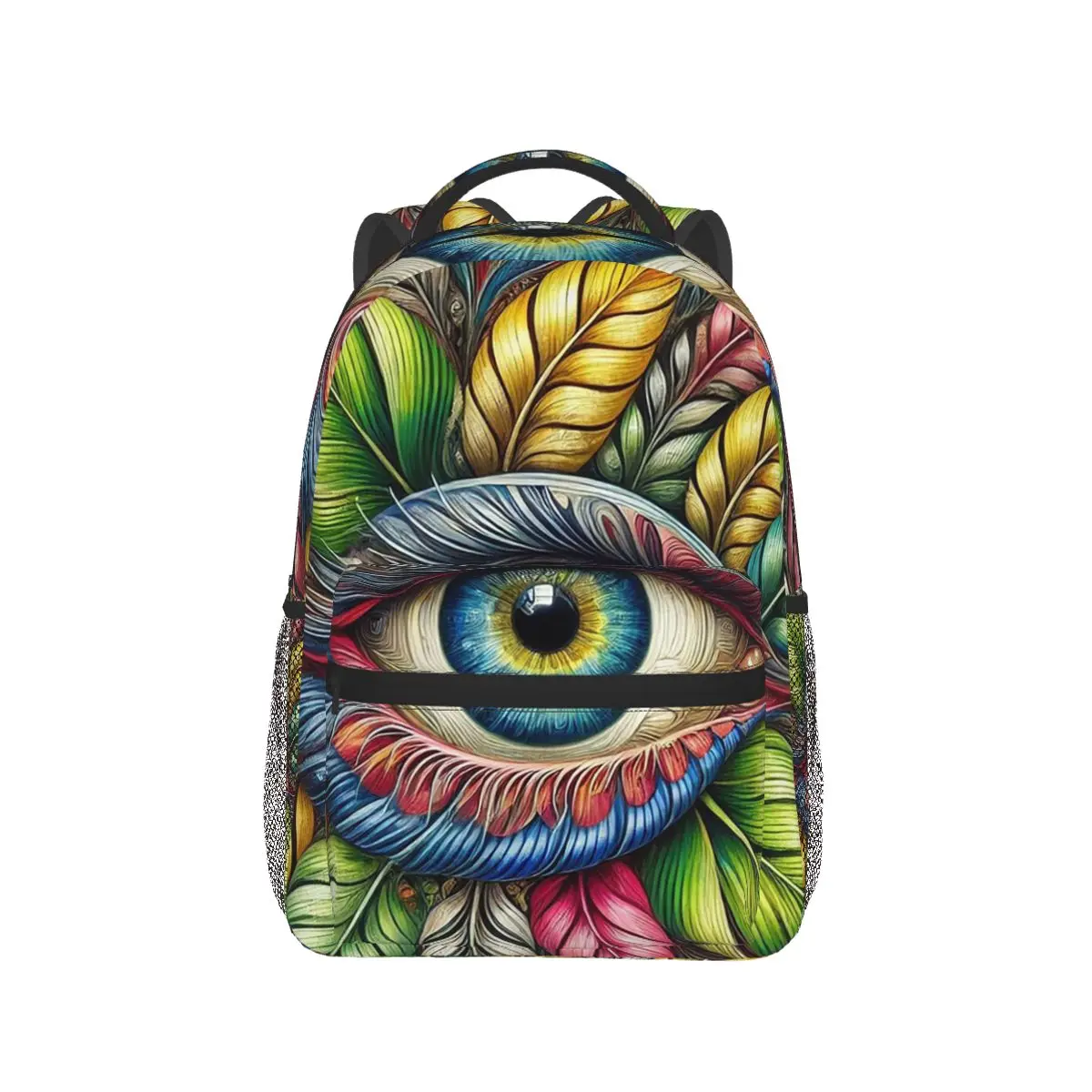 

Evil Eye Backpack Hot Sale Daypack Large Capacity Kids BookBag School Bag Shoulder Bags for Men Women