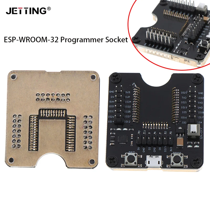 ESP32 Adapter Socket Kit For ESPRESSIF ESP-WROOM-32 Module Programmer Tool