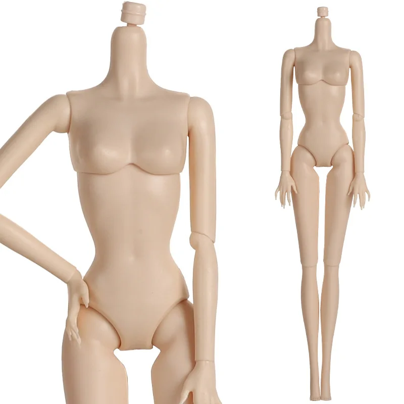 Nuevo cuerpo de muñeca femenina de 30cm 1/6 supermodelo multiarticulación blanco, Normal, piel bronceada DIY juguetes para niñas casa de juegos vestir accesorios para muñecas