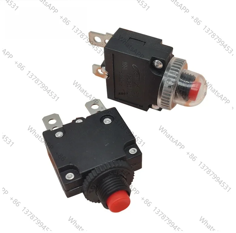 Circuit Breaker Overload Protector Switch Fuse 2A 3A 5A 6A 7A 8A 10A 15A 20A without waterproof cap