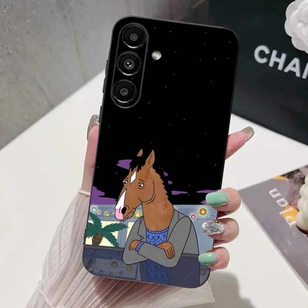 B-BoJack Horseman  Phone Case For Samsung S24,S21,S22,S23,S30,Ultra,S20,Plus,Fe,Lite,Note,10,9,5G Black Soft Cover