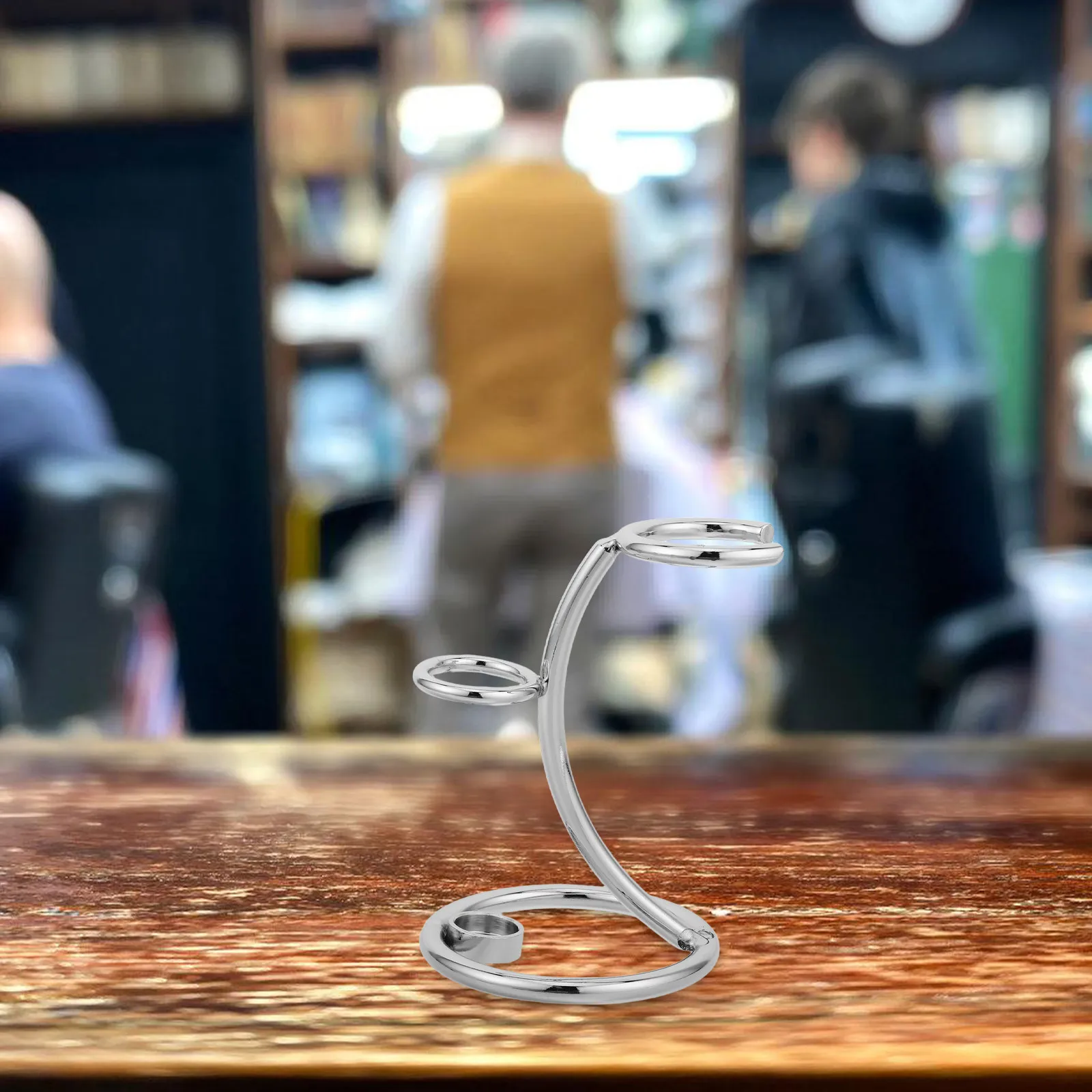 

Металлическая подставка для хранения бритв, многофункциональный держатель для бритвенных кистей, органайзер для ванной комнаты, экономящий место, для безопасных бритв и кистей для макияжа