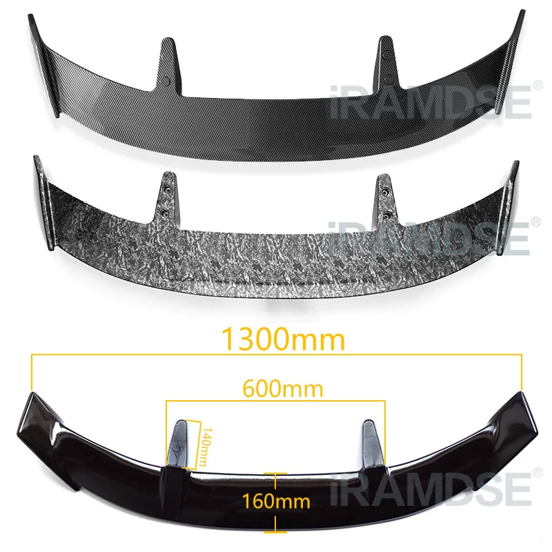 Spoiler for SUBARU LEGACY Wagon Carbon Surface 2006 - 2010 Travel Model ABS Material Rear Trunk Windshield Accessories