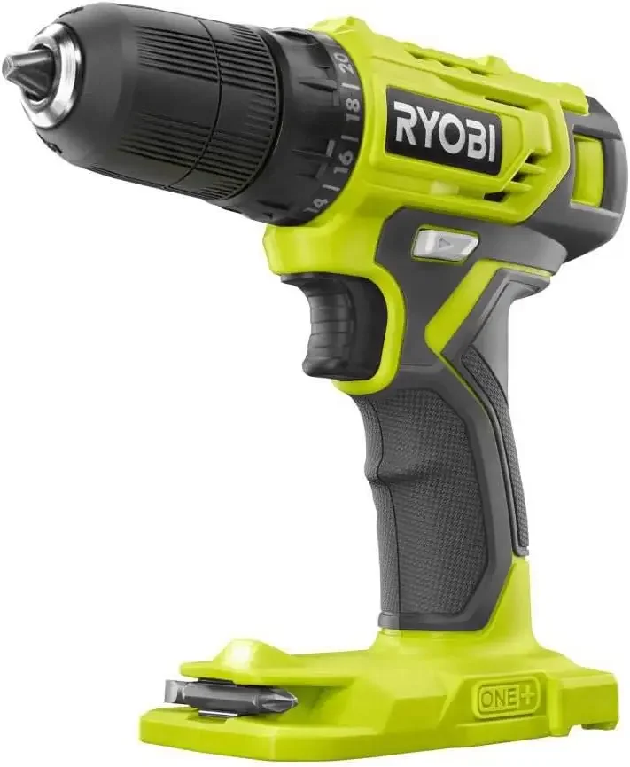 Set Bundle with Ryobi 18V Cordless Drill, 1.5 Ah Lithium-ion Battery, 18-Volt Battery Charger, 40 Piece Multipurpose Drill