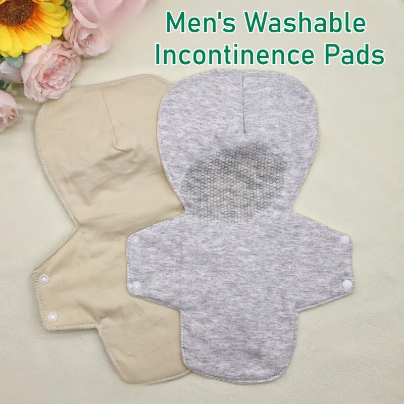 

Antibacterial Men Washable Sanitary Napkin Pad Adult Elderly Urine Leakage Hemorrhoid Incontinence Diaper Reusable Clothes Liner