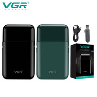 VGR Beard Shaver Rechargeable Hair Trimmer Electric Hair Cutting Machine Portable Reciprocating Hair Trimmer for Men V-390